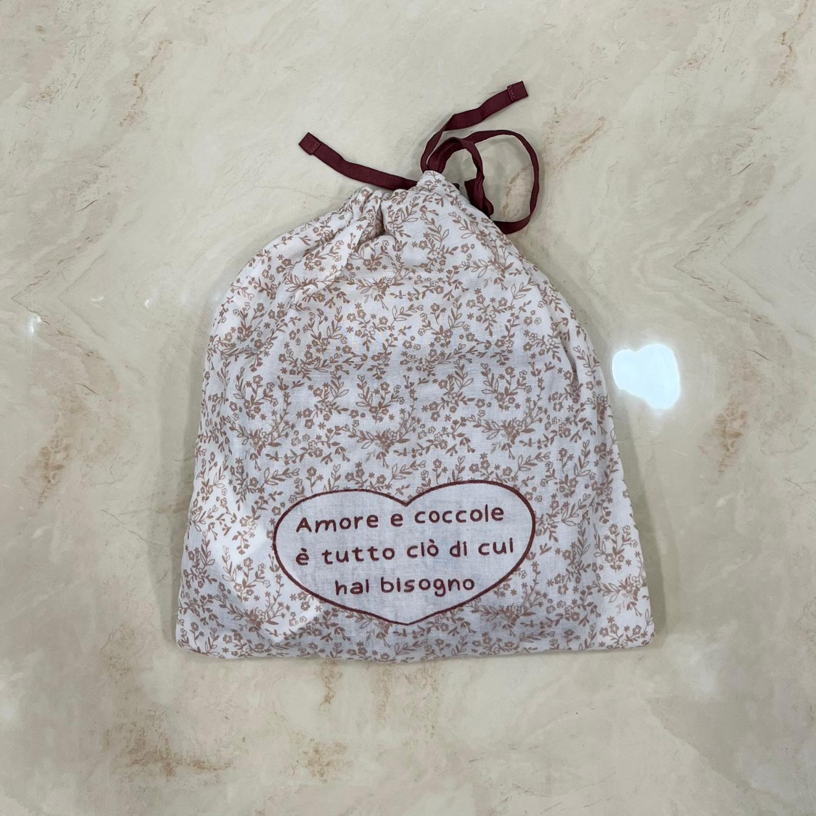 Melby Tutina con sacchetto in bamboo - Anima Kids