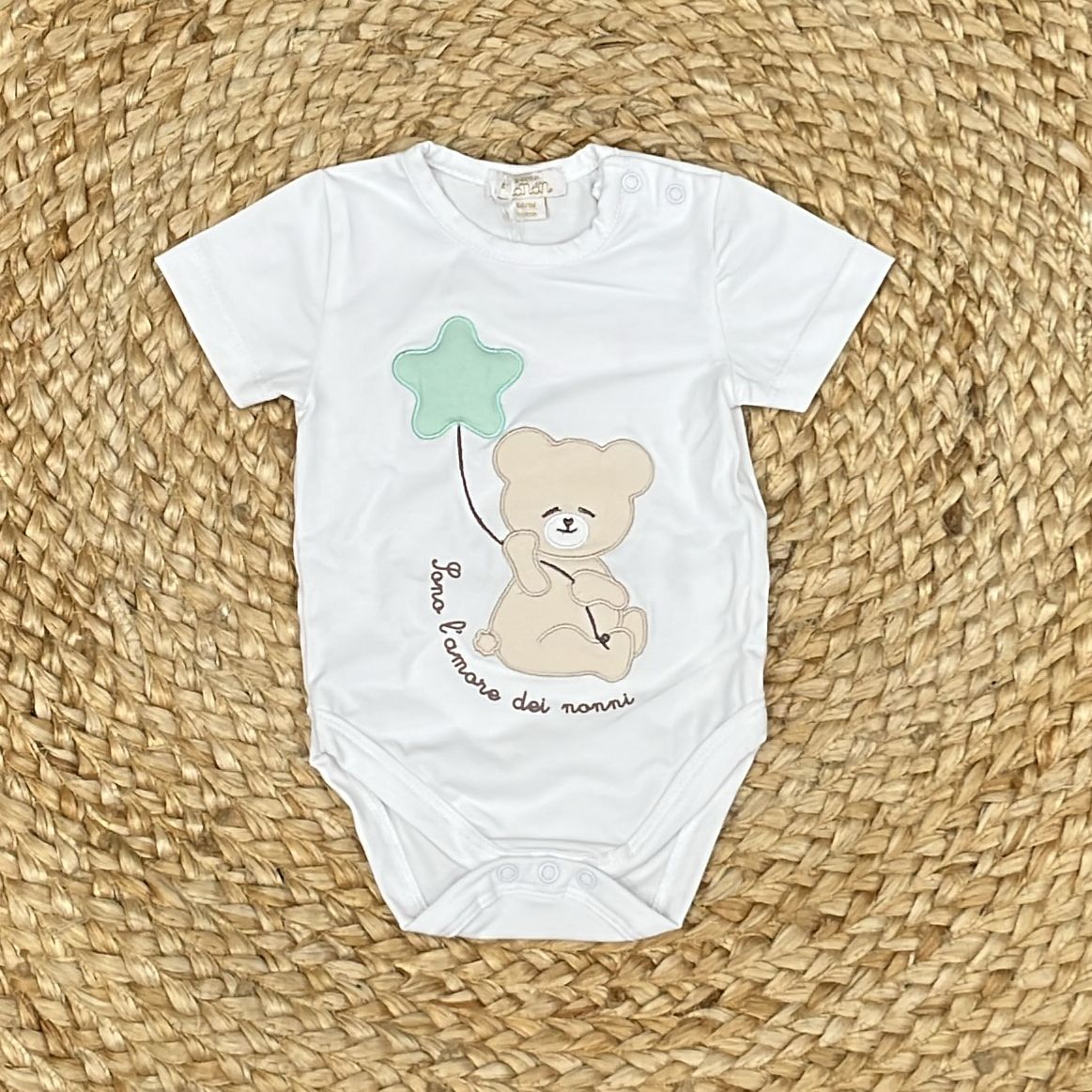 Nanàn Body in cotone Orsetti - Anima Kids