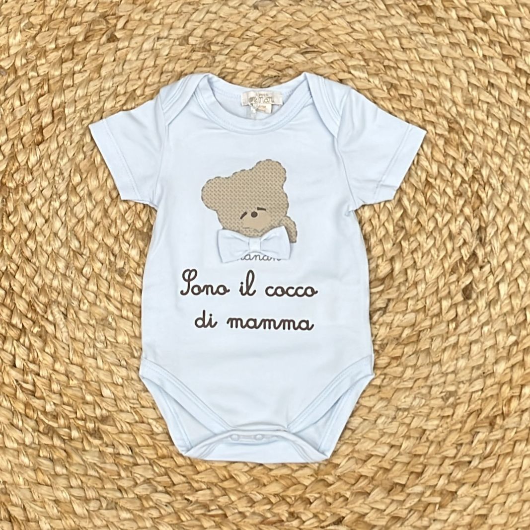 Nanàn Body in cotone Orsetto - Anima Kids