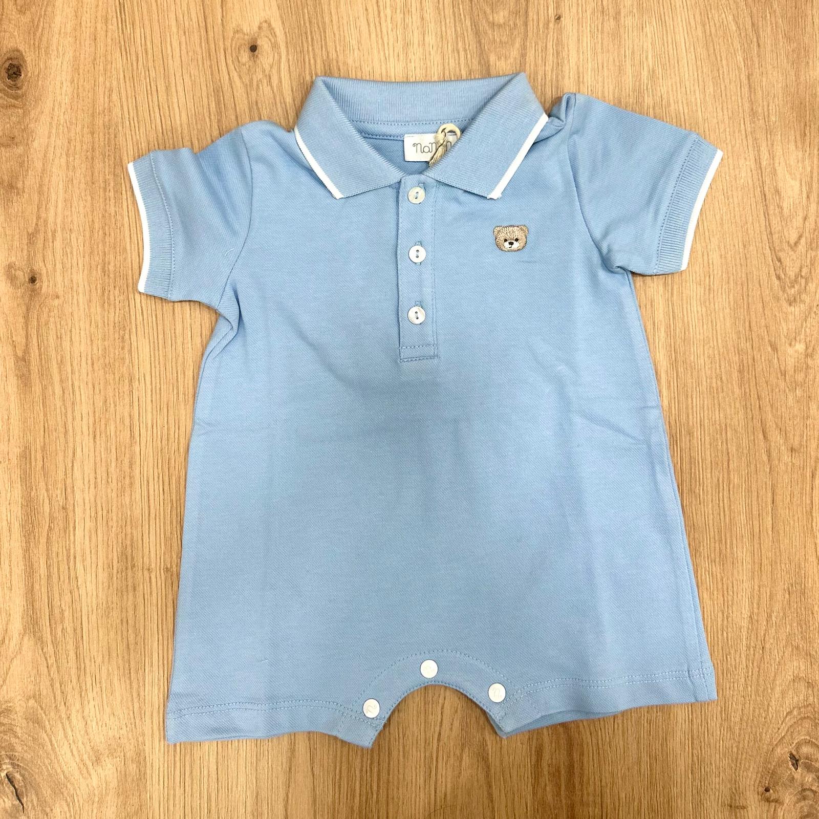 Nanàn pagliaccetto in piquet - Anima Kids