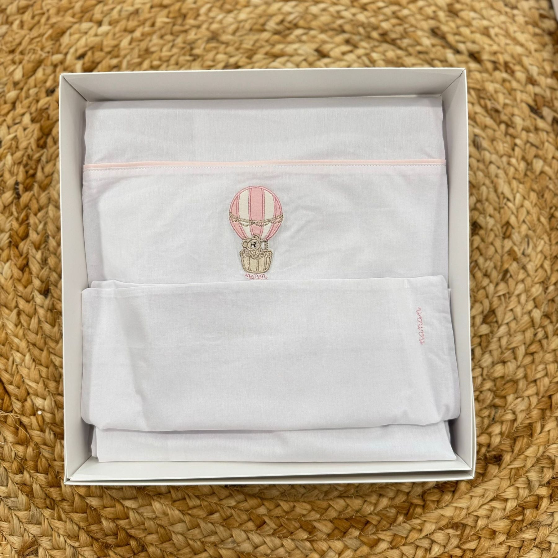 Nanàn Set Lenzuolino per Passeggino Mongolfiera - Anima Kids