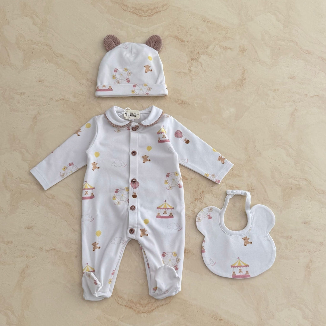 Nanàn Set Nascita in Caldo cotone - Anima Kids