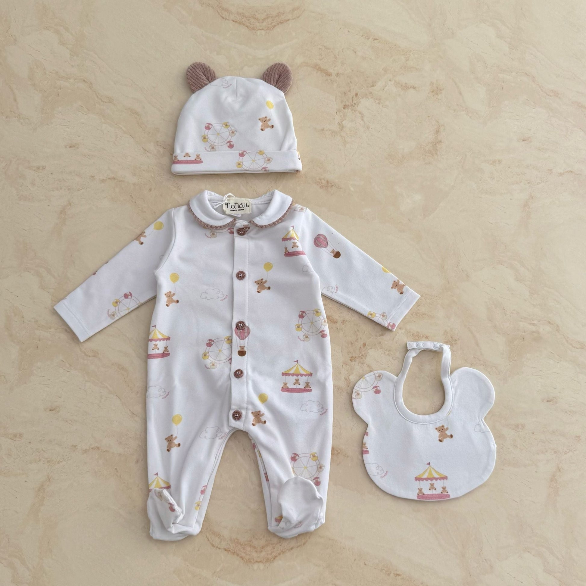 Nanàn Set Nascita in Caldo cotone - Anima Kids