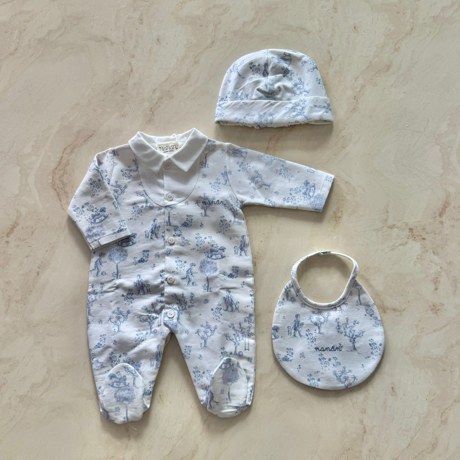 Nanàn Set Nascita in Caldo cotone - Anima Kids