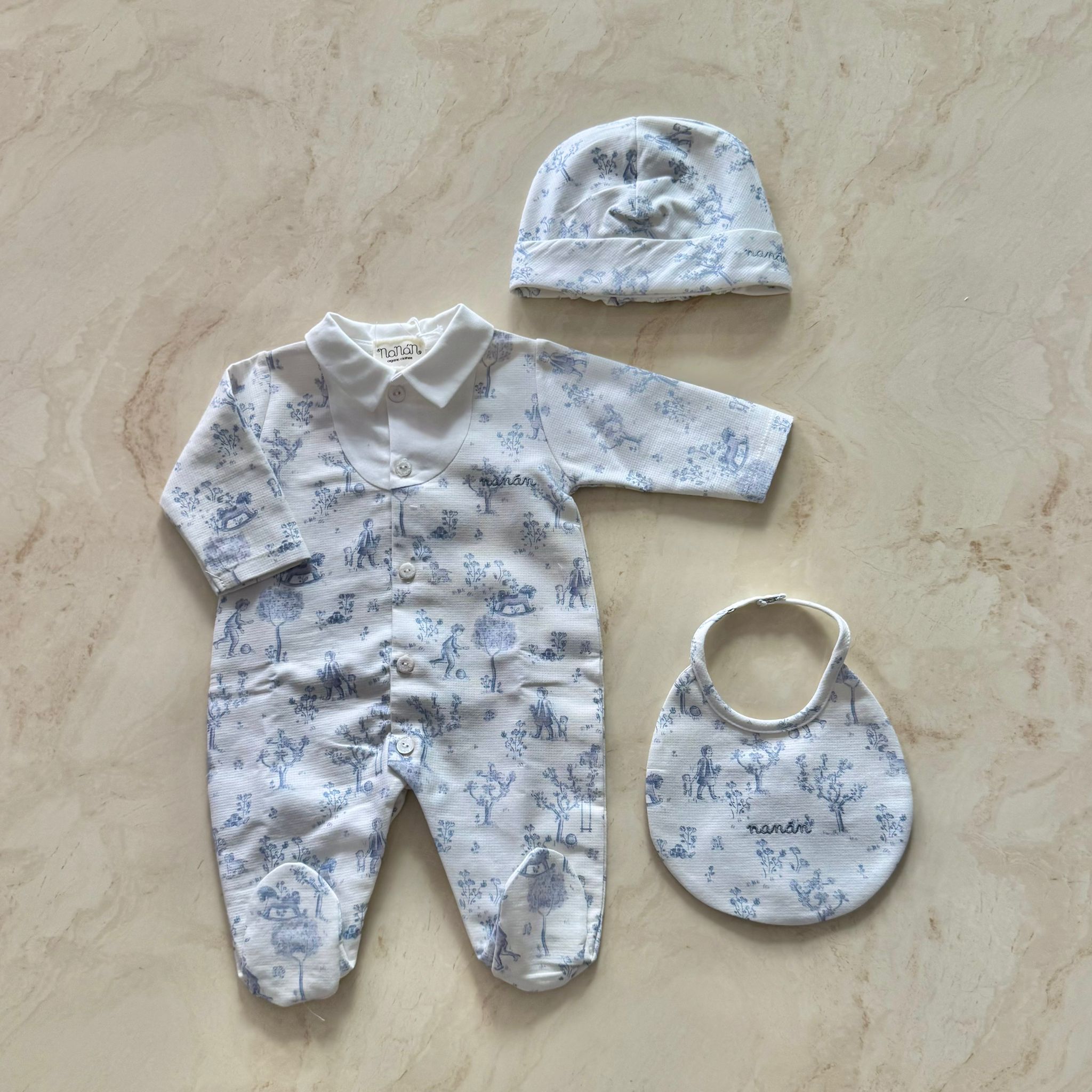 Nanàn Set Nascita in Caldo cotone - Anima Kids