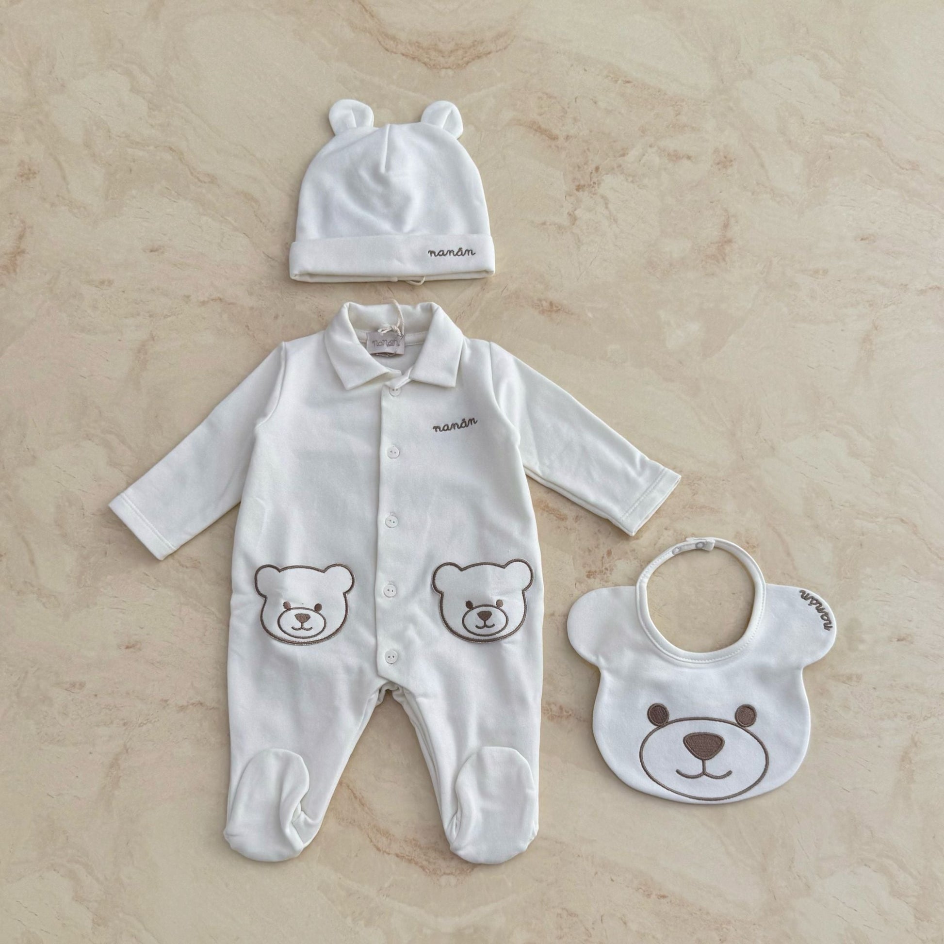 Nanàn Set Nascita in Caldo cotone - Anima Kids