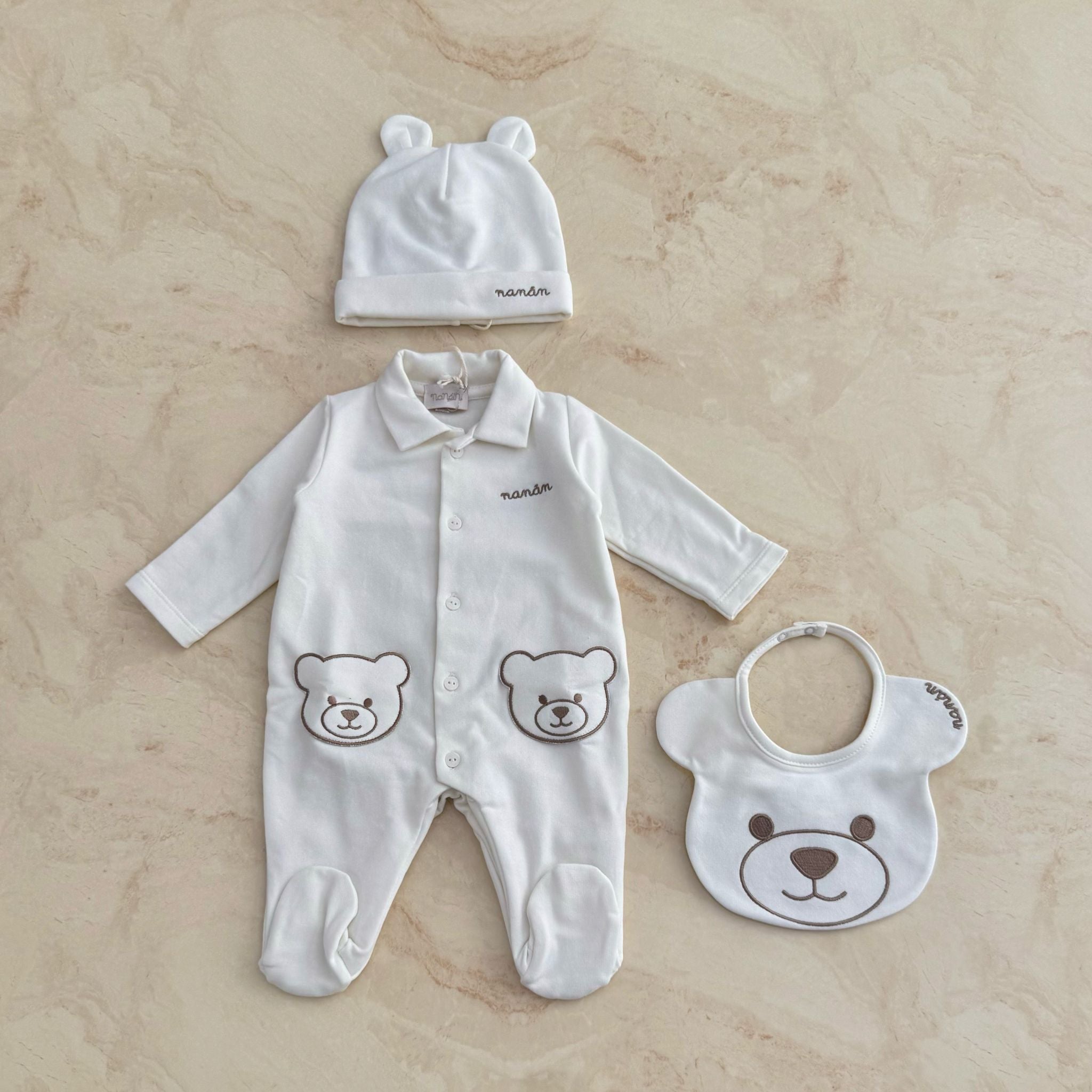 Nanàn Set Nascita in Caldo cotone - Anima Kids