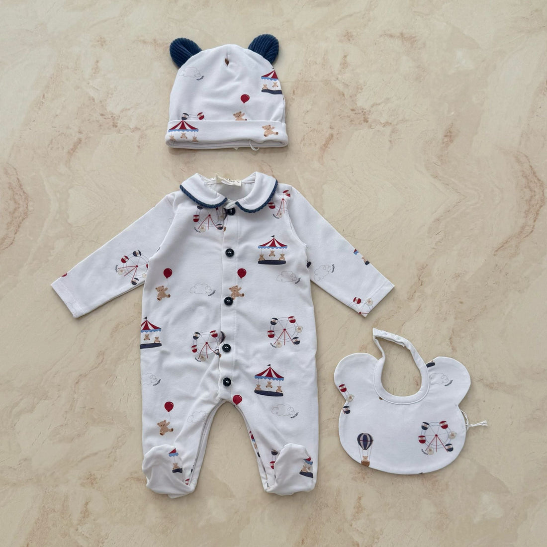 Nanàn Set Nascita in Caldo cotone - Anima Kids