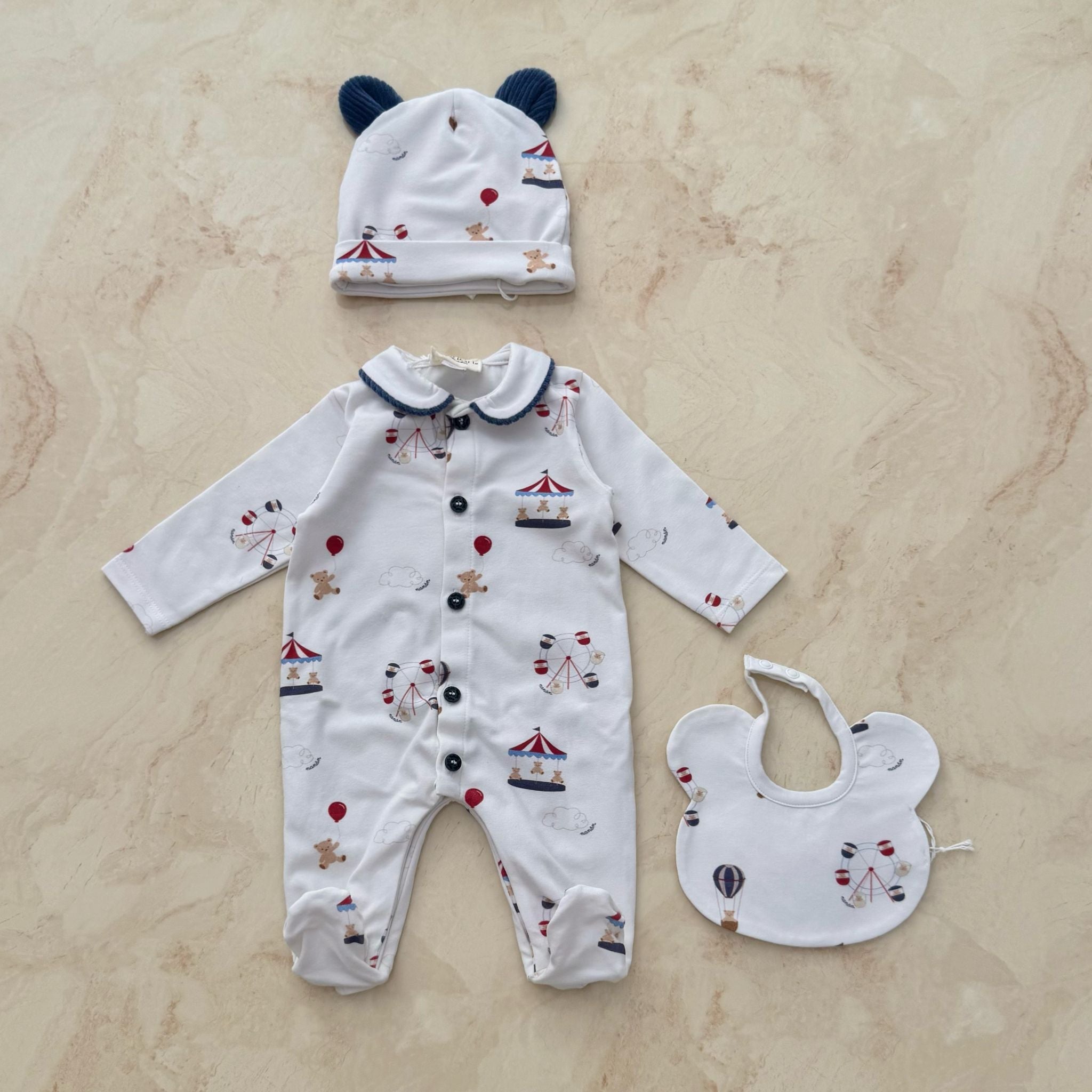 Nanàn Set Nascita in Caldo cotone - Anima Kids