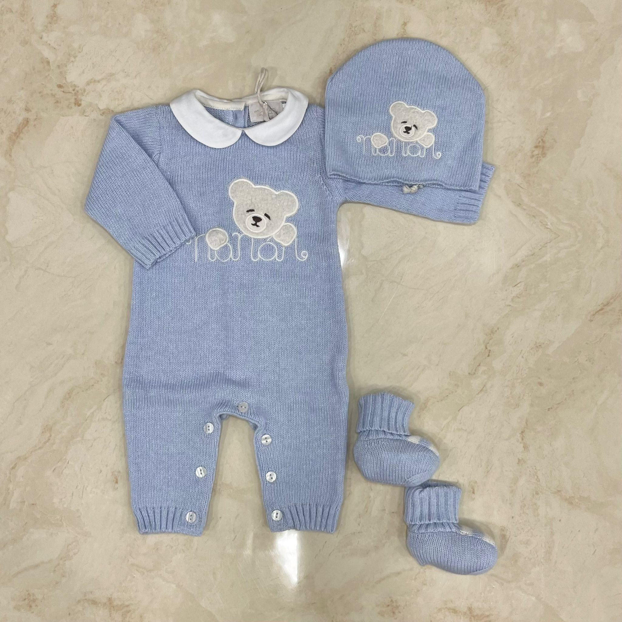 Nanàn Set Nascita in Lana - Anima Kids