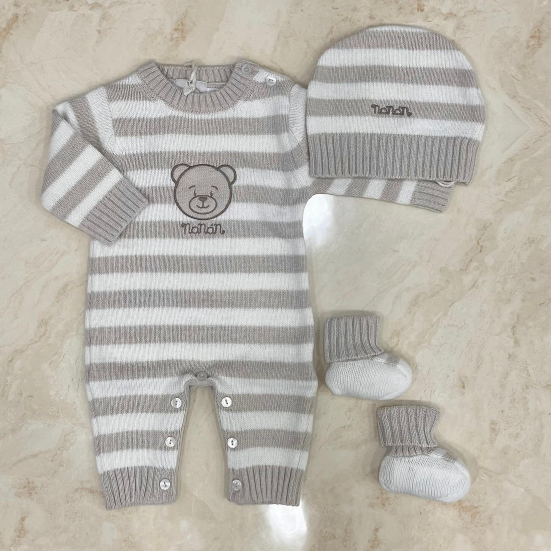 Nanàn Set Nascita in Lana - Anima Kids