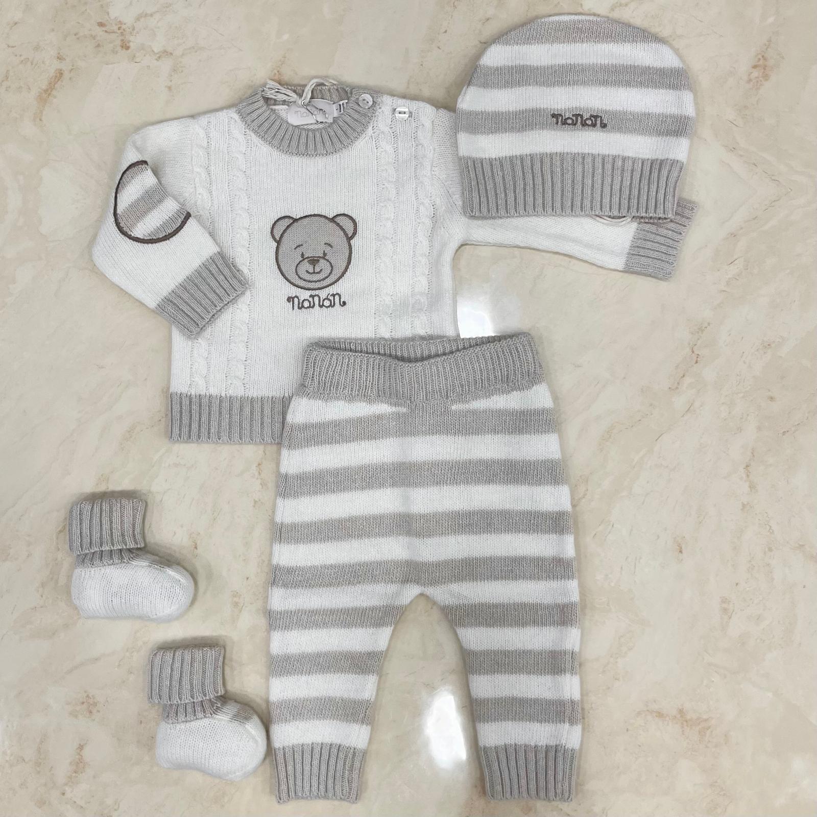 Nanàn Set Nascita in Lana - Anima Kids