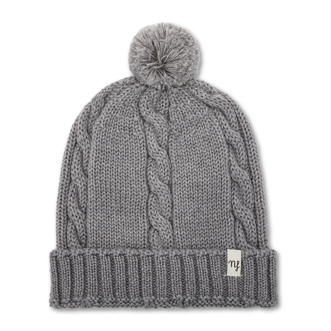 Nannafrufru Cappellino Treccia con Pom Pon - Anima Kids