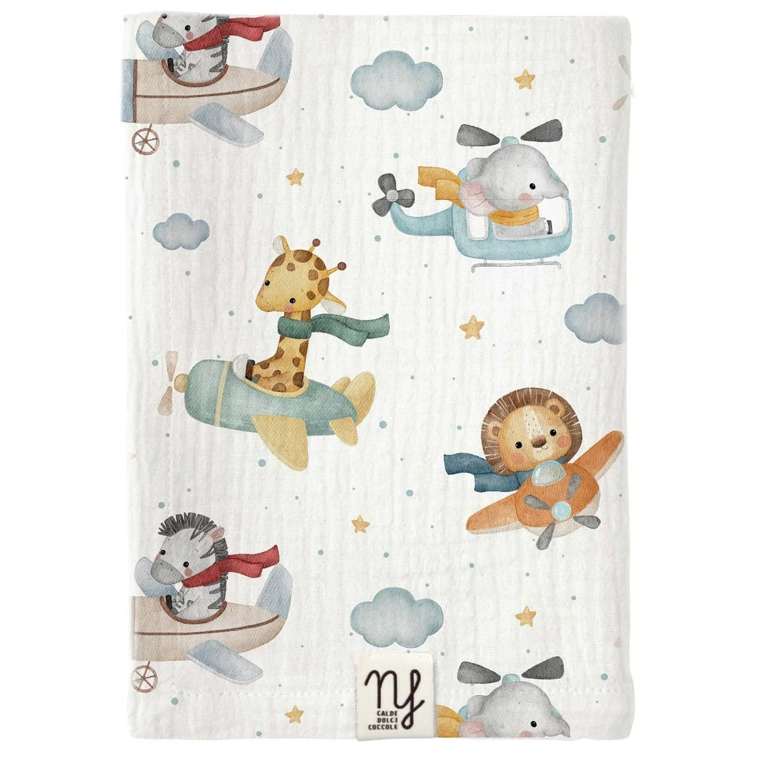 Nannafrufru Mussola Aereoplan - Anima Kids