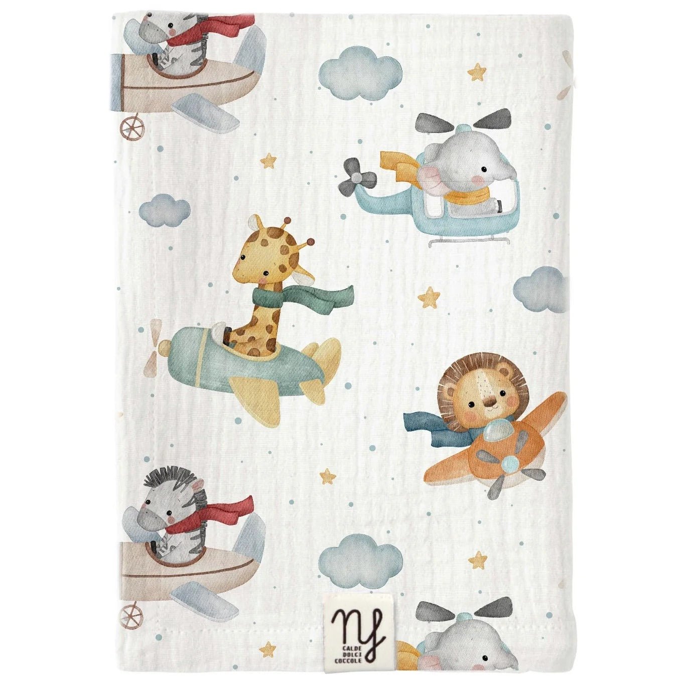Nannafrufru Mussola Aereoplan - Anima Kids
