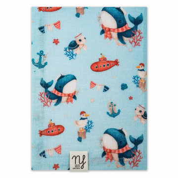 Nannafrufru Mussola Balena - Anima Kids