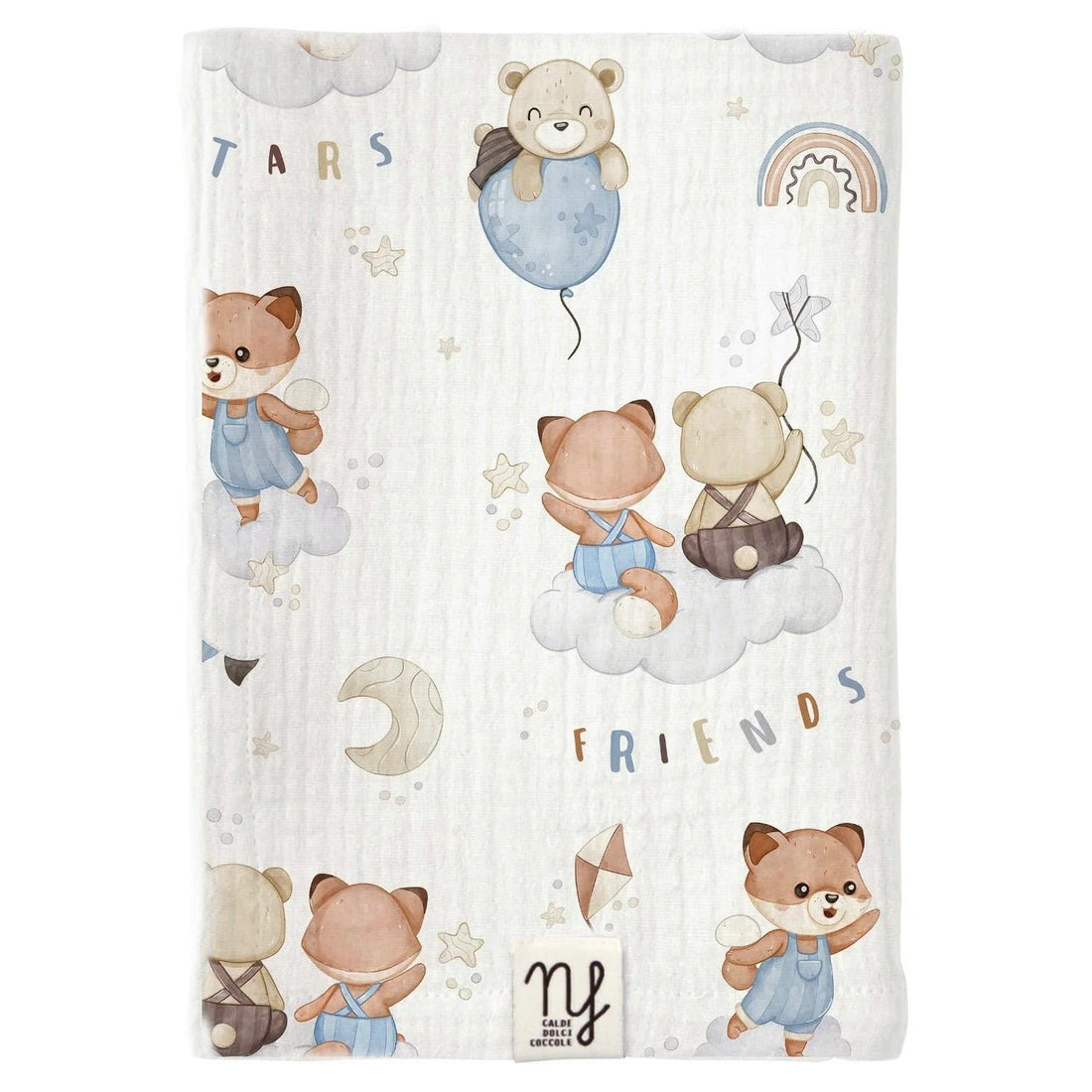 Nannafrufru Mussola Friends Stars - Anima Kids