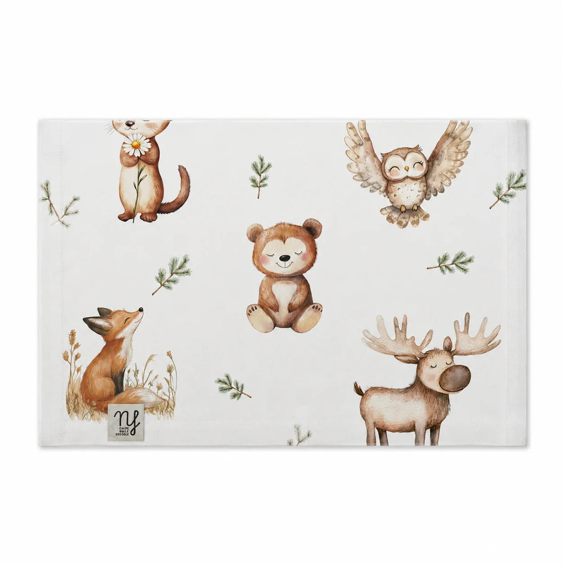 Nannafrufru Mussola in bamboo Forest animals - Anima Kids