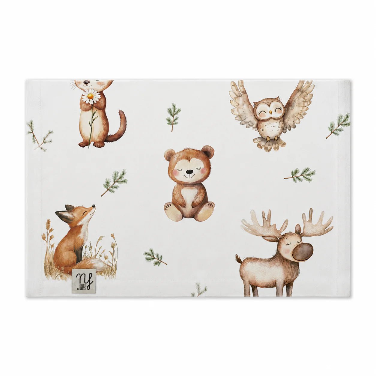 Nannafrufru Mussola in bamboo Forest animals - Anima Kids