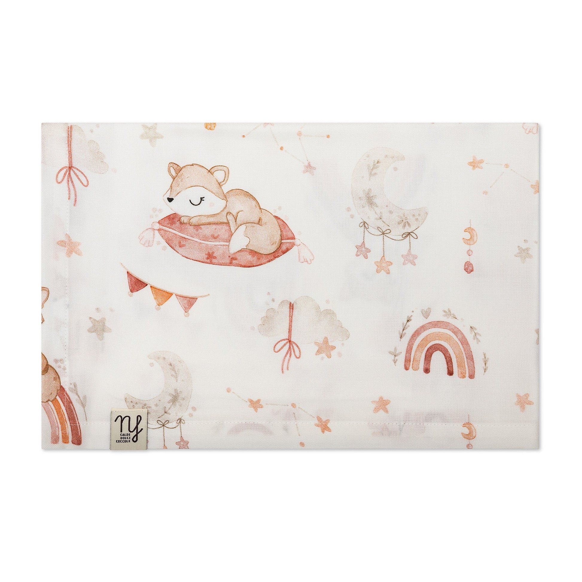 Nannafrufru Mussola in bamboo Fox - Anima Kids