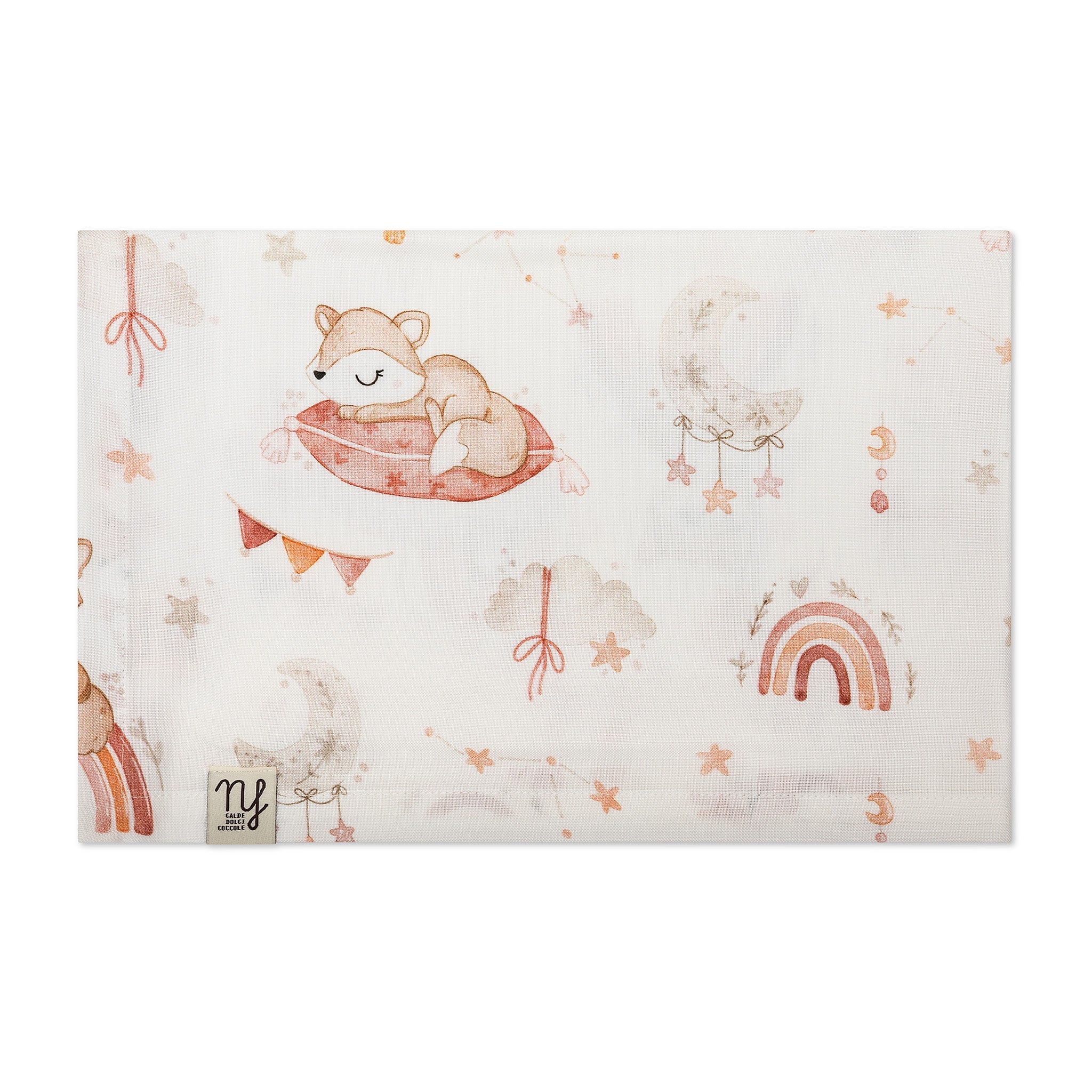 Nannafrufru Mussola in bamboo Fox - Anima Kids