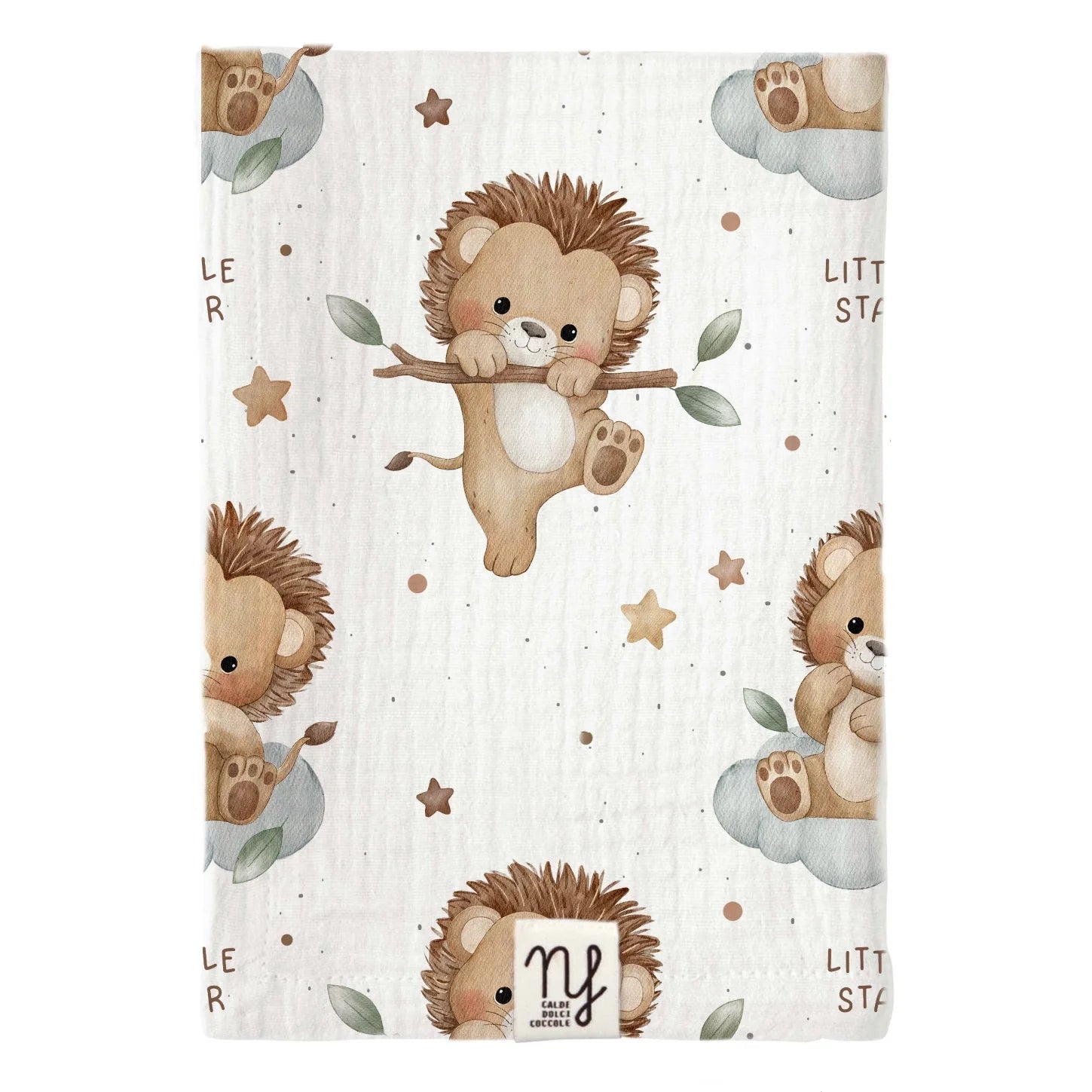 Nannafrufru Mussola Leoncino - Anima Kids