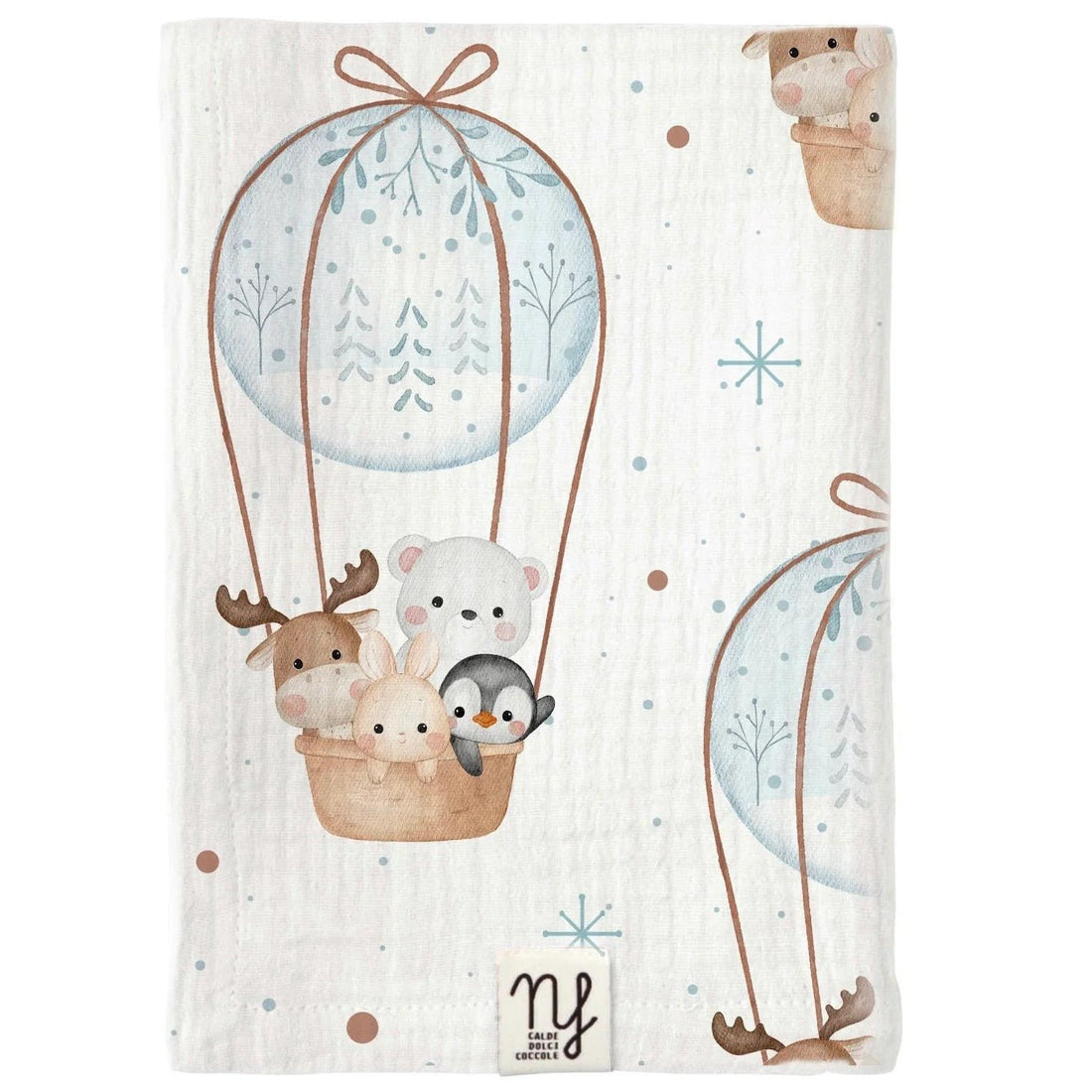 Nannafrufru Mussola Natale - Anima Kids