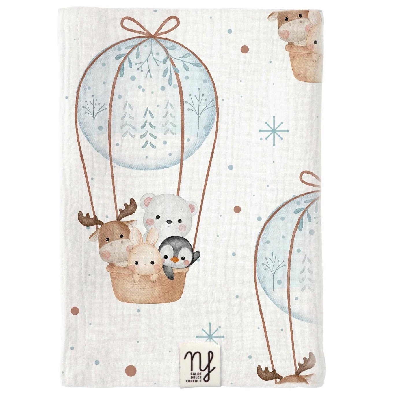 Nannafrufru Mussola Natale - Anima Kids