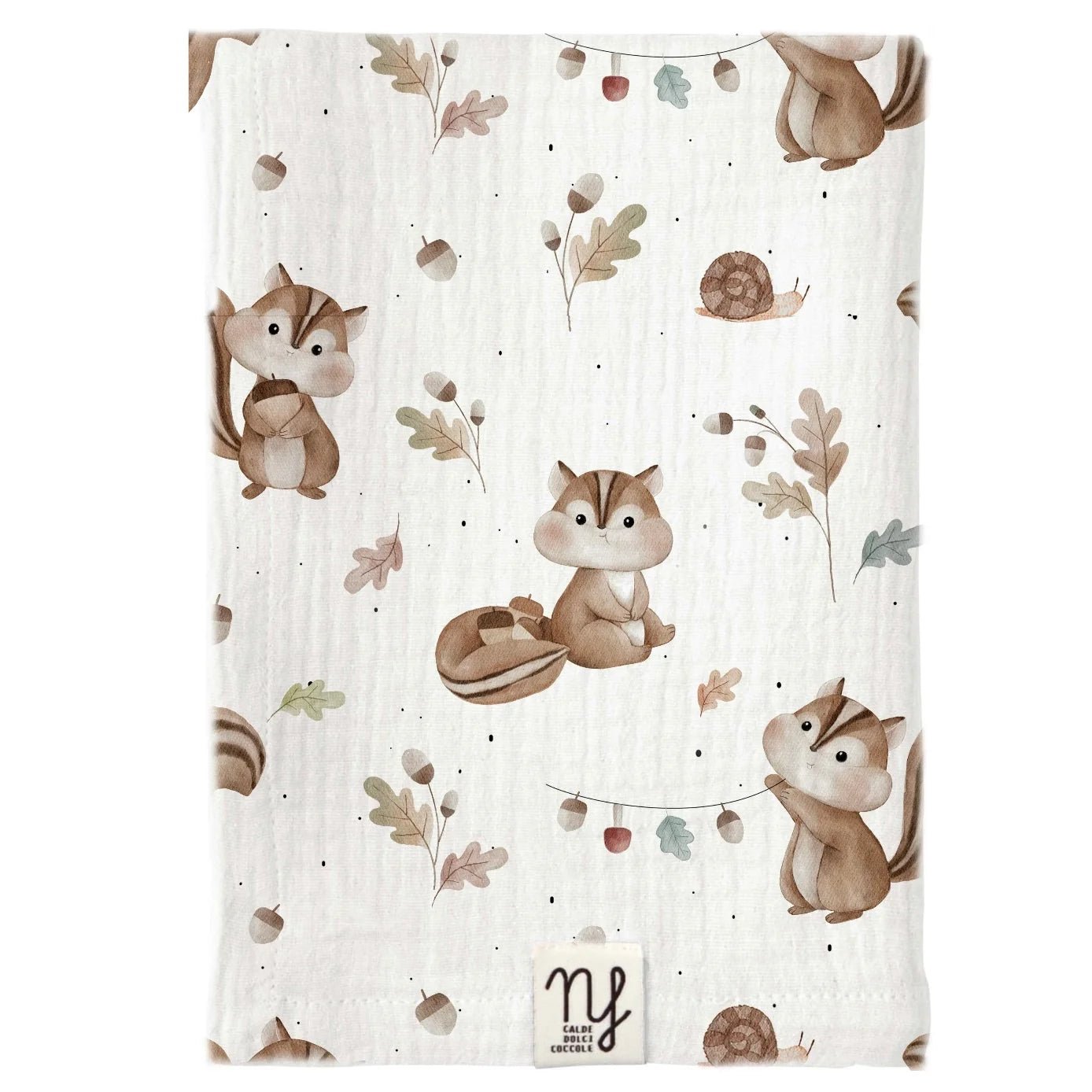 Nannafrufru Mussola Scoiattolo - Anima Kids