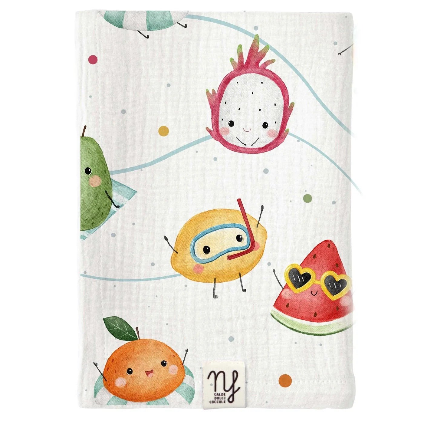 Nannafrufru Mussola Summer Fruit - Anima Kids