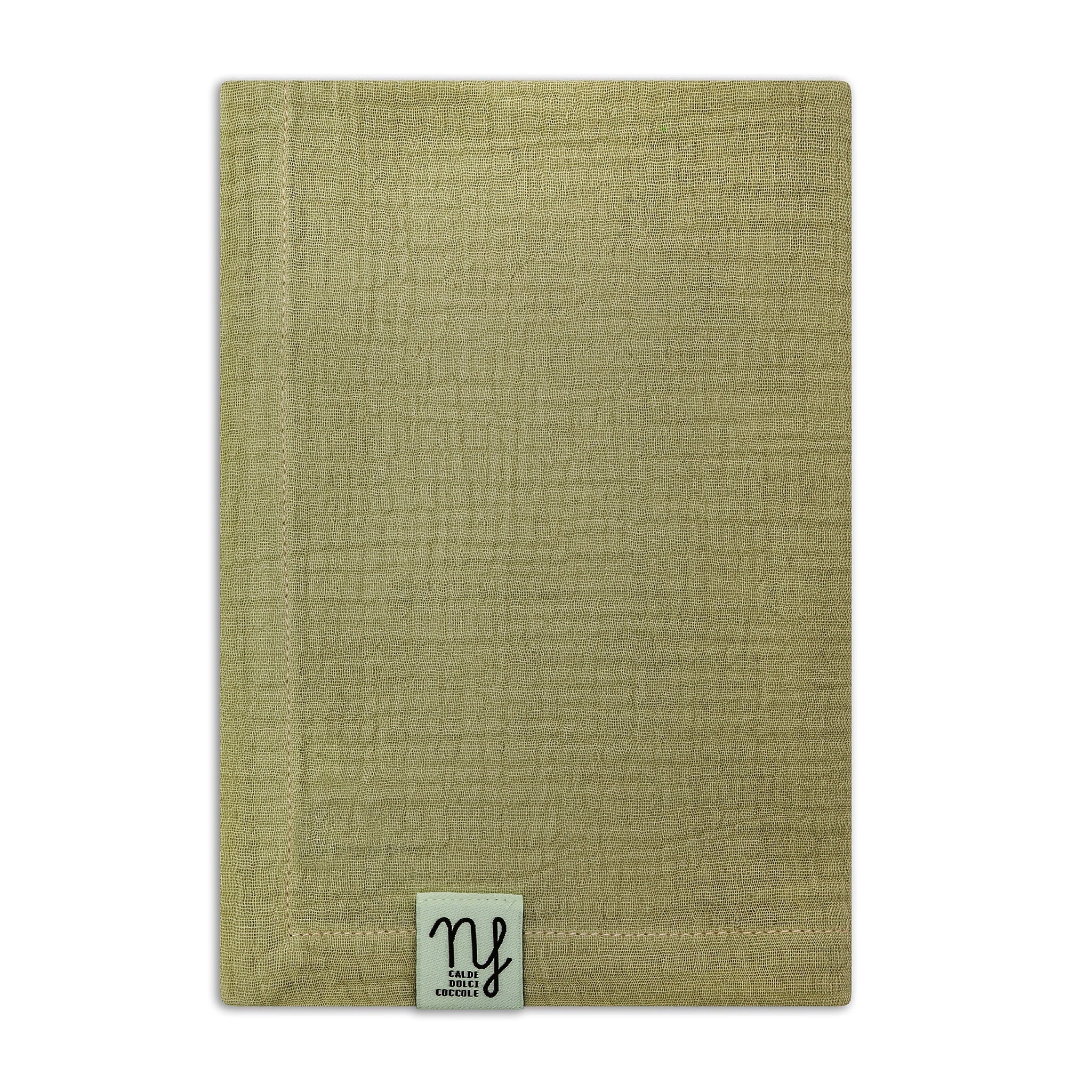 Nannafrufru Mussola verde militare - Anima Kids