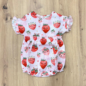 Nannafrufru pagliaccetto fragolina - Anima Kids