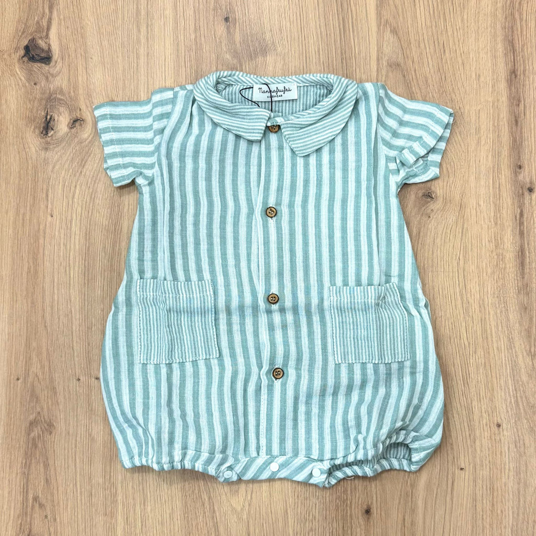Nannafrufru pagliaccetto stripe - Anima Kids