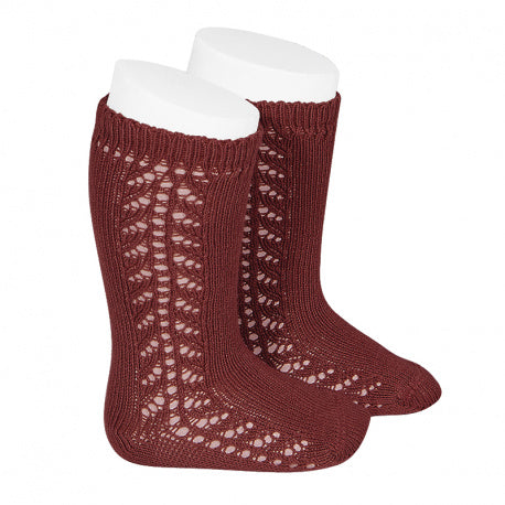 Condor Calzino caldo cotone Traforo laterale