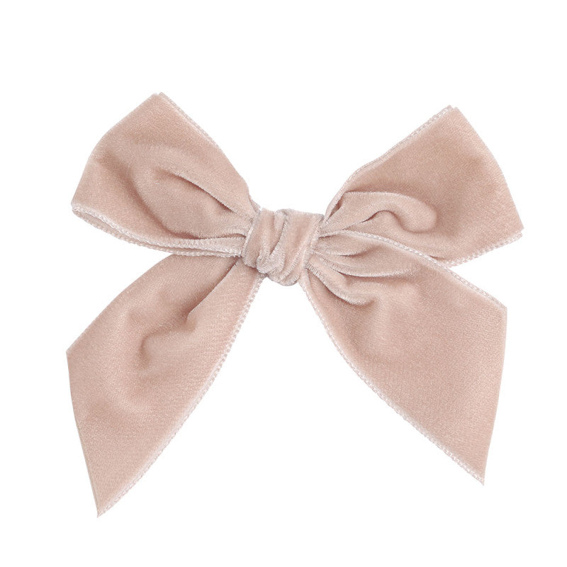 Condor Clip Velvet Bow