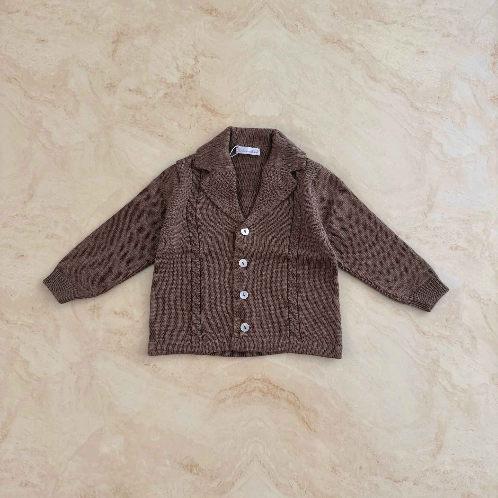 Barcellino Cardigan in Lana