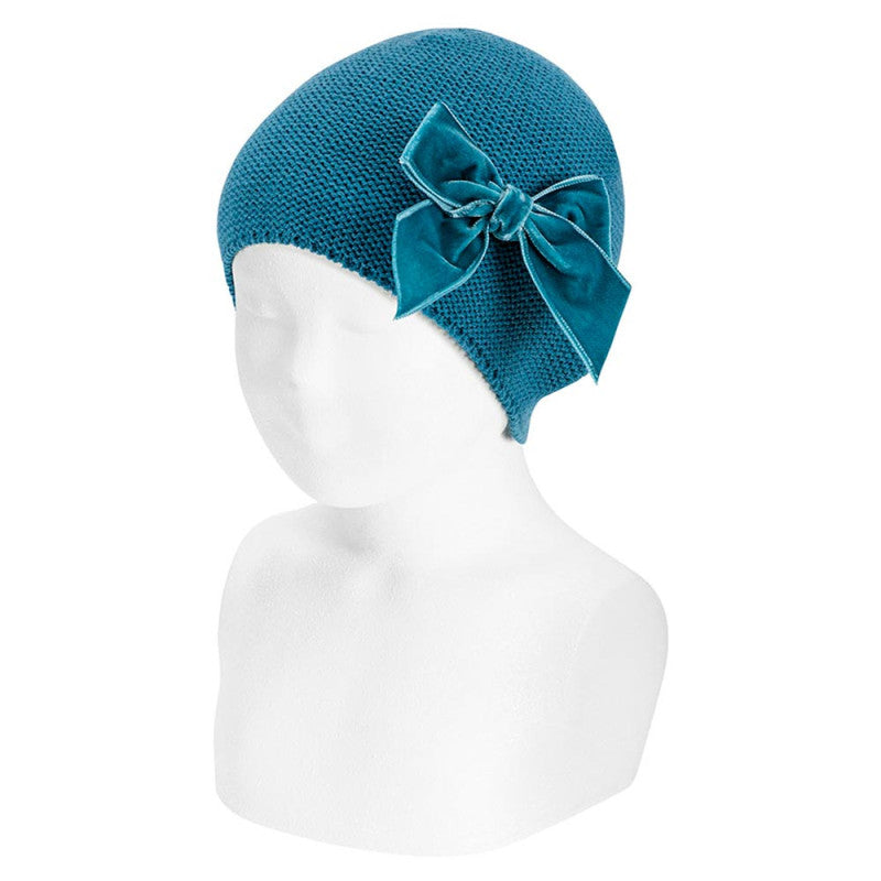 Condor Hats Velvet Bow