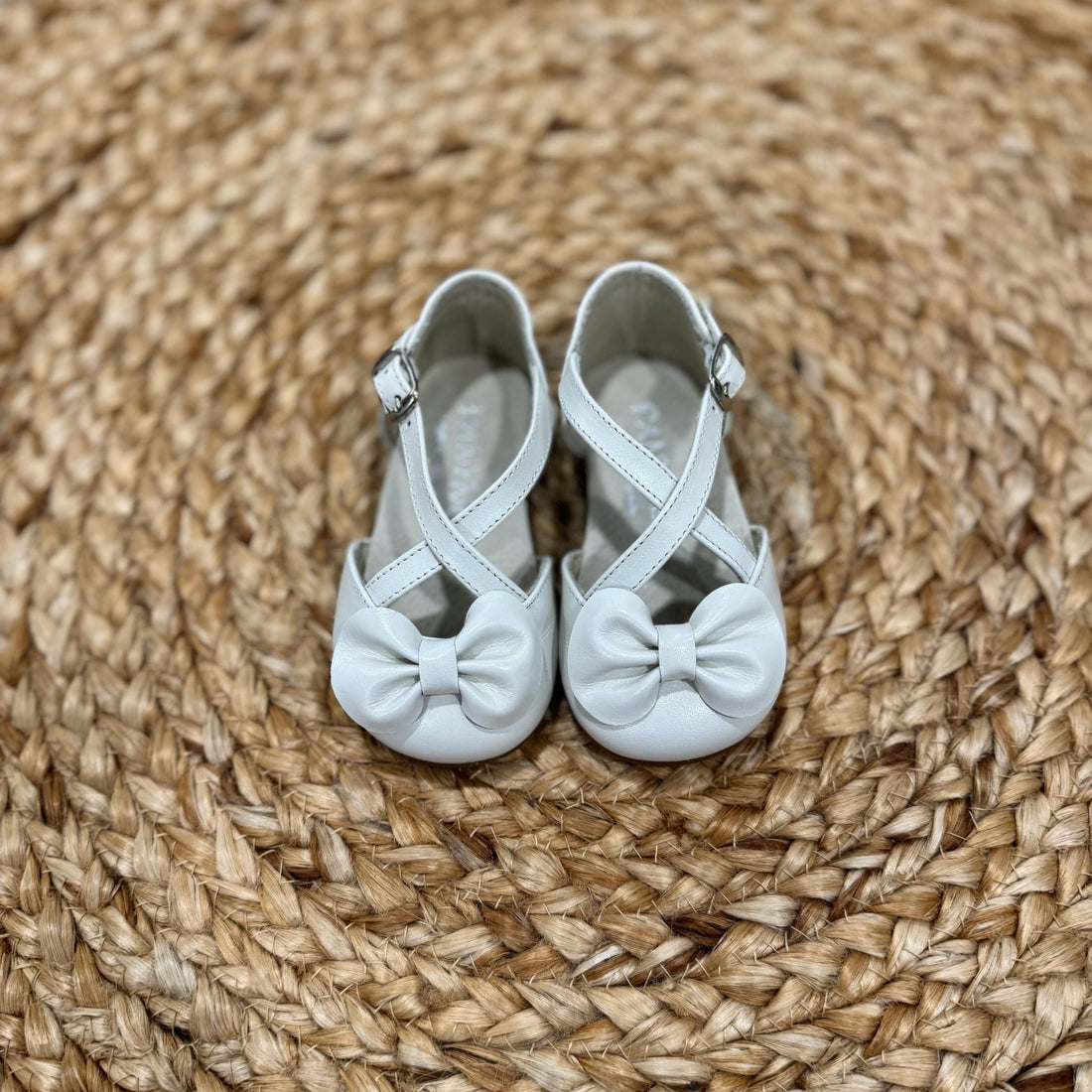 Panyno Ballerina incrociata in Pelle - Anima Kids