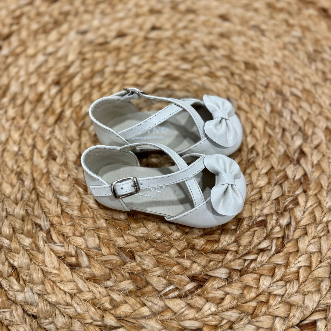 Panyno Ballerina incrociata in Pelle - Anima Kids