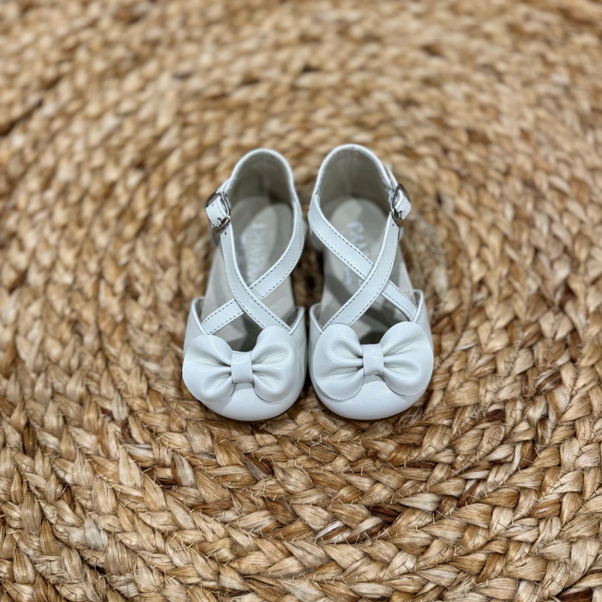 Panyno Ballerina incrociata in Pelle - Anima Kids