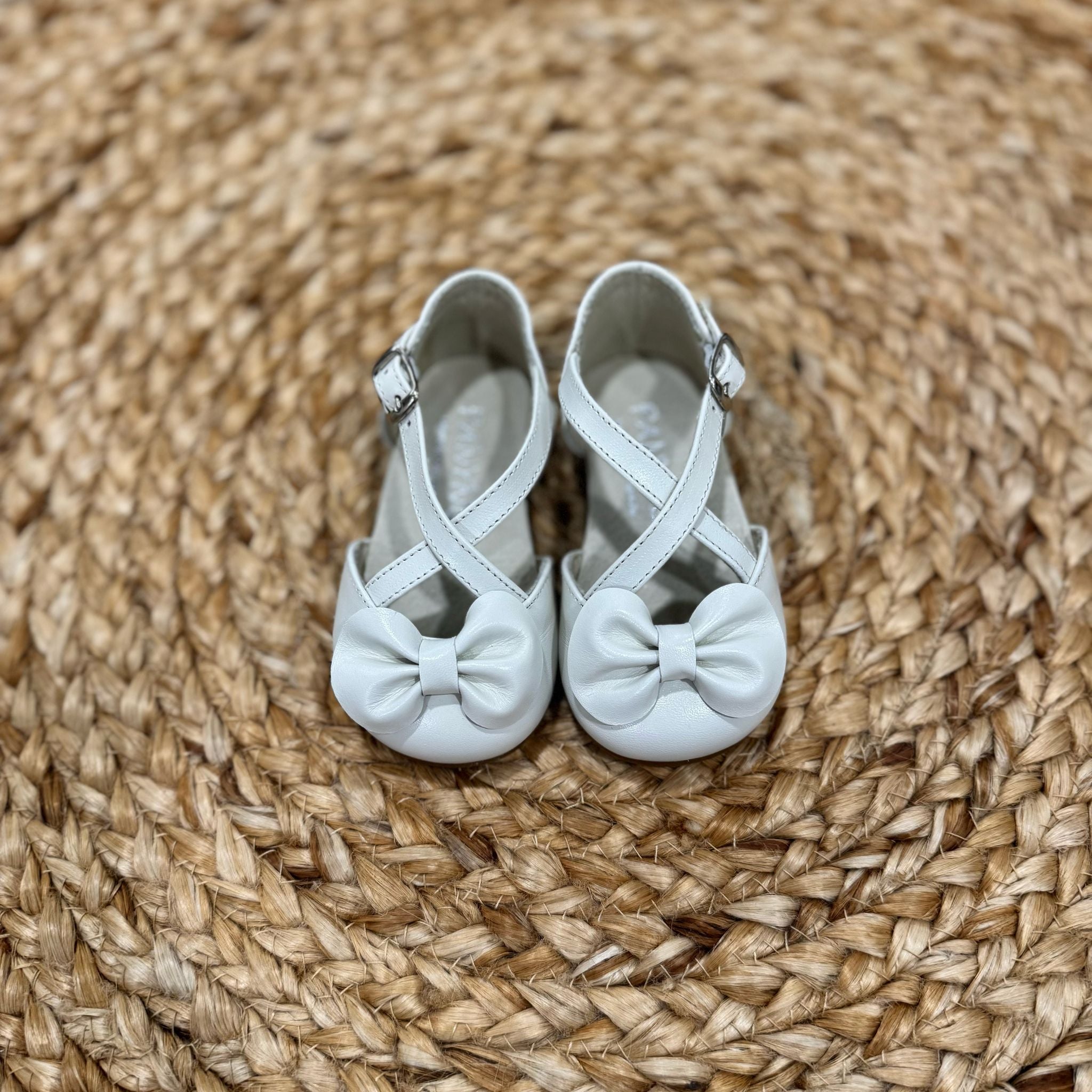 Panyno Ballerina incrociata in Pelle - Anima Kids