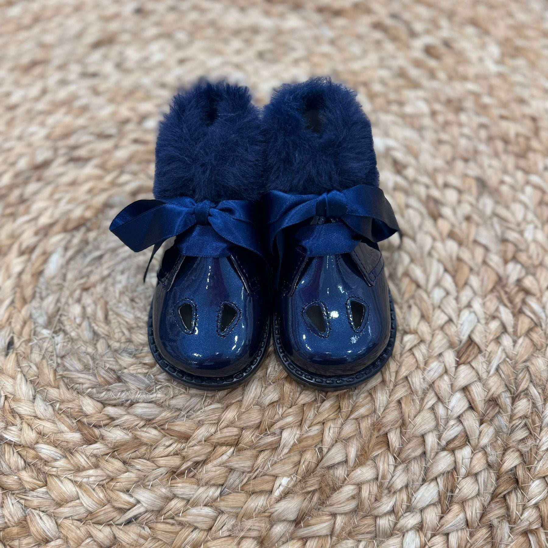 Panyno Scarpina Occhiello con pelliccia - Anima Kids