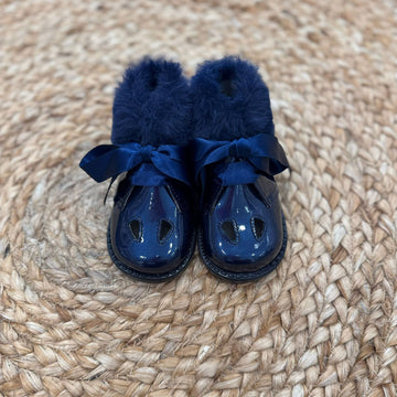 Panyno Scarpina Occhiello con pelliccia - Anima Kids