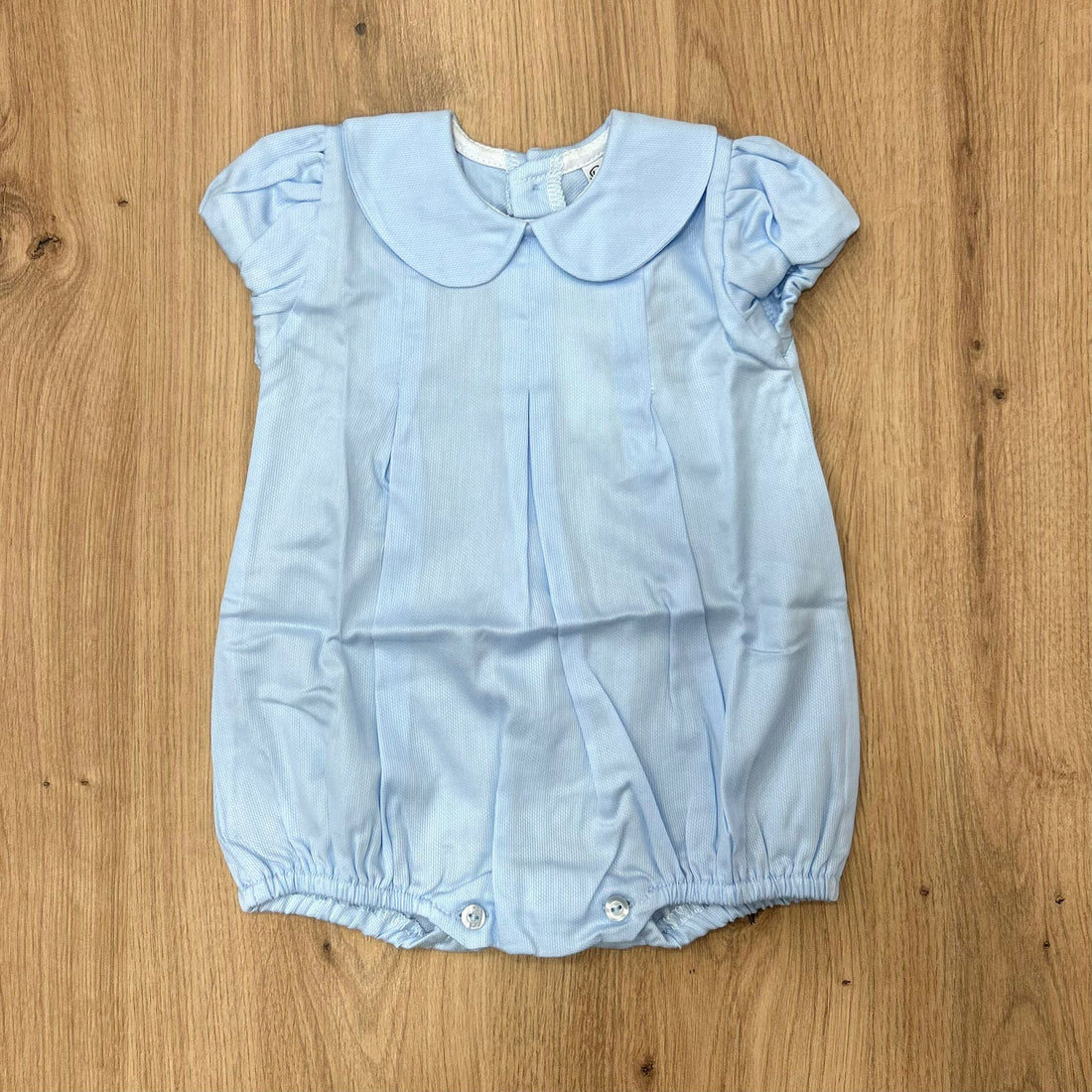 Pappa&Latte pagliaccetto con collo in piquet - Anima Kids