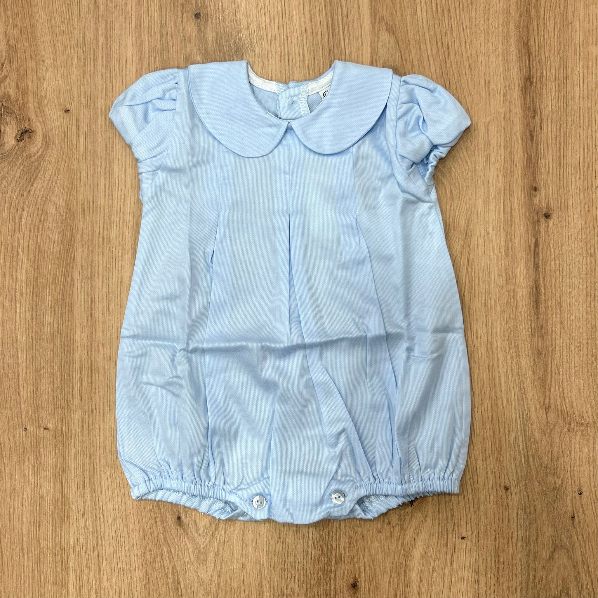 Pappa&Latte pagliaccetto con collo in piquet - Anima Kids