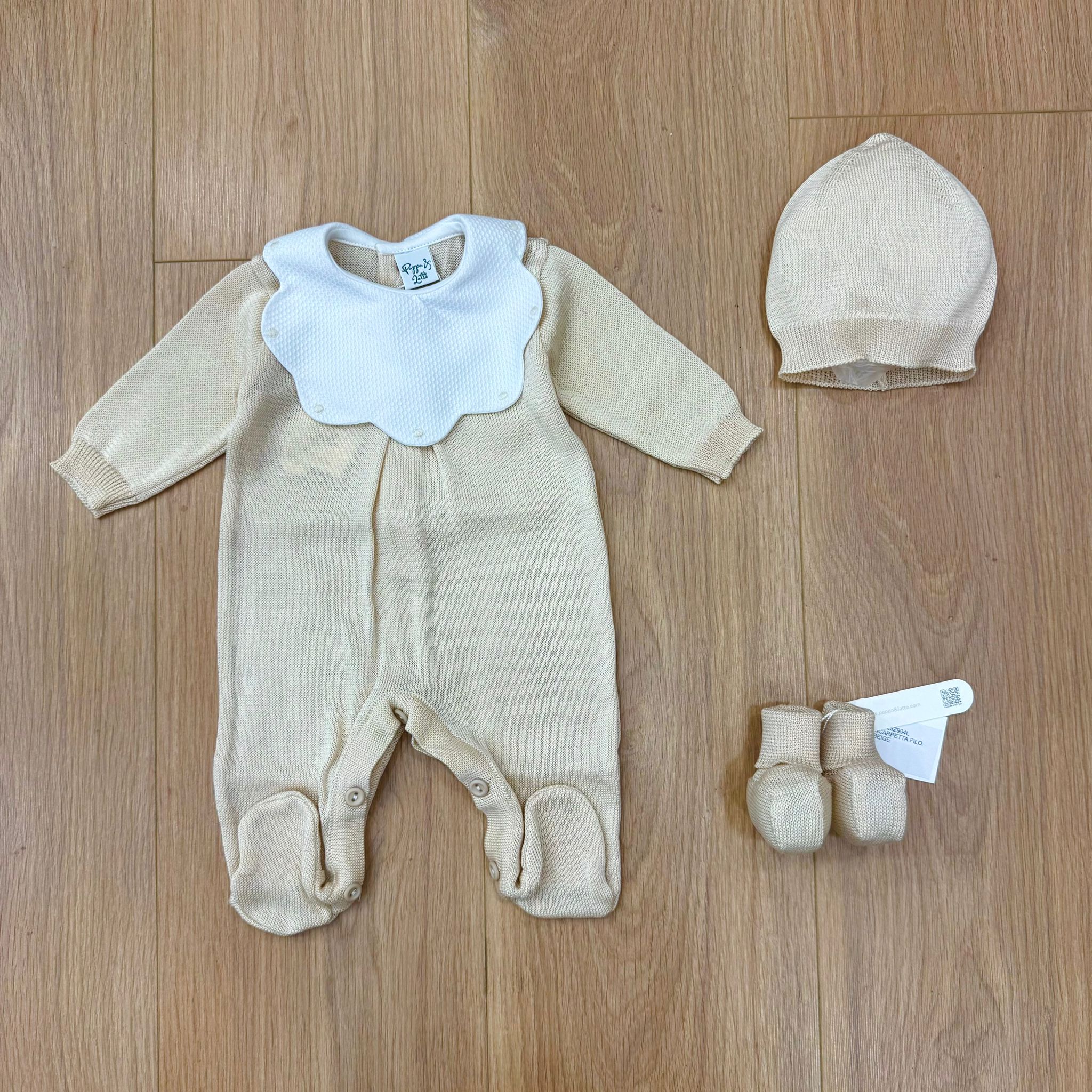 Pappa&Latte Set nascita in filo - Anima Kids