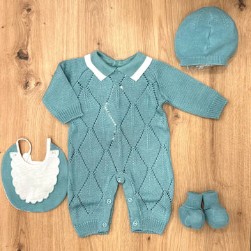 Pappa&Latte Set nascita in filo - Anima Kids