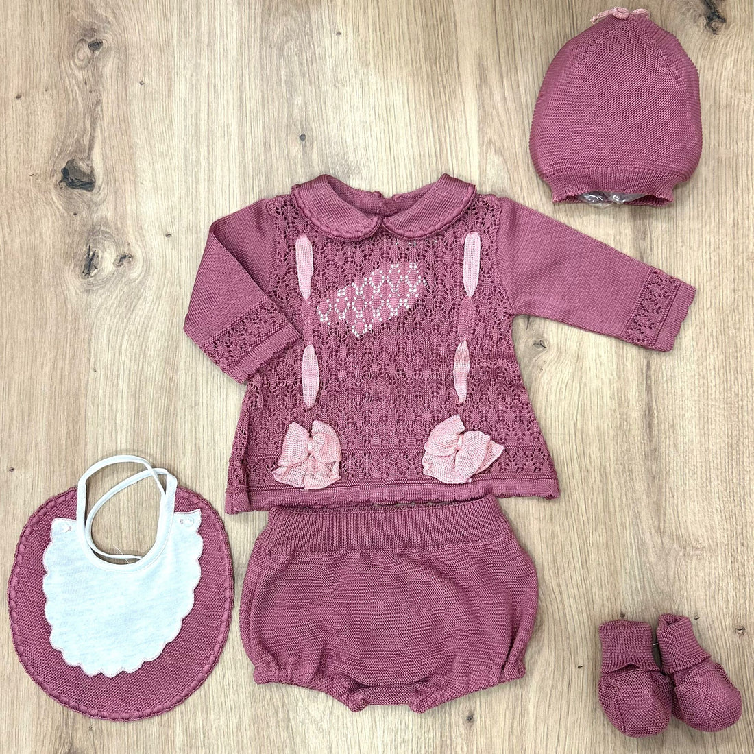Pappa&Latte Set nascita in filo - Anima Kids