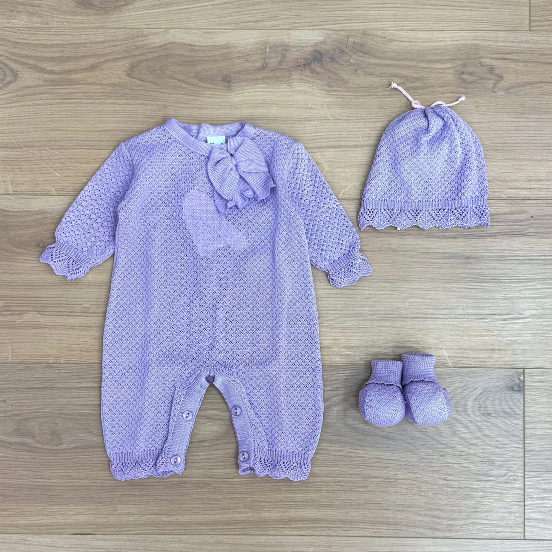 Pappa&Latte Set nascita in filo - Anima Kids