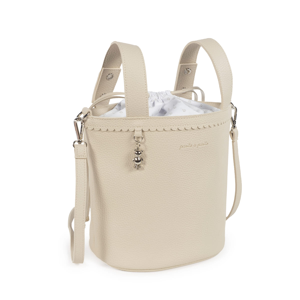 Pasito a Pasito Borsa Bucket Icon Cream - Anima Kids
